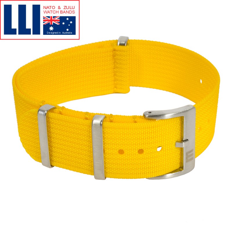 Yellow nato watch on sale strap